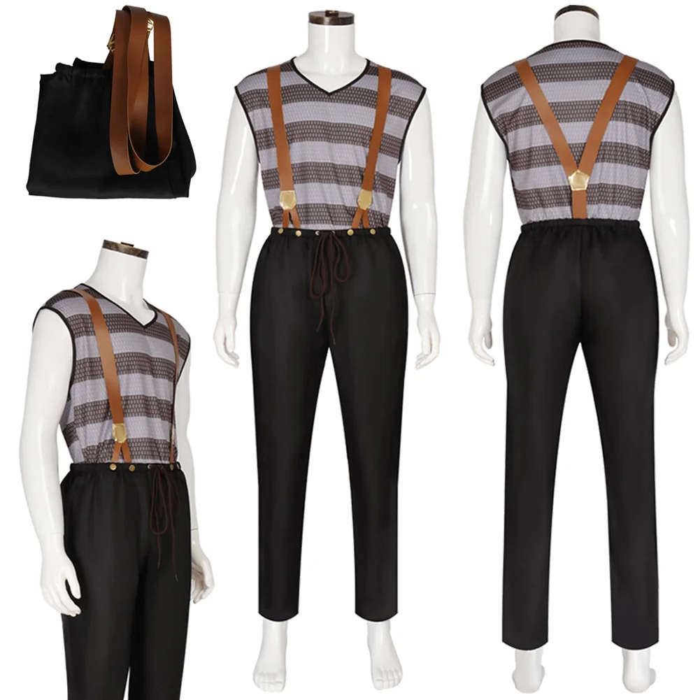 Disguise Fu Cosplay Clothing Cartoon The Hairless Clown Costume Adult Men Roleplay Fancy Dress Up Party Clothes
Disguise Fu Cosplay Clothing Cartoon The Hairless Clown Costume Adult Men Roleplay Fancy Dress Up Party Clothes