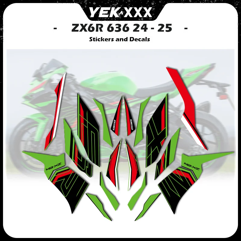 For Kawasaki ZX-6R ZX6R Ninja6R 2024 2025 ZX6R 24-25 New OEM Replica Sticker Decal
For Kawasaki ZX-6R ZX6R Ninja6R 2024 2025 ZX6R 24-25 New OEM Replica Sticker Decal