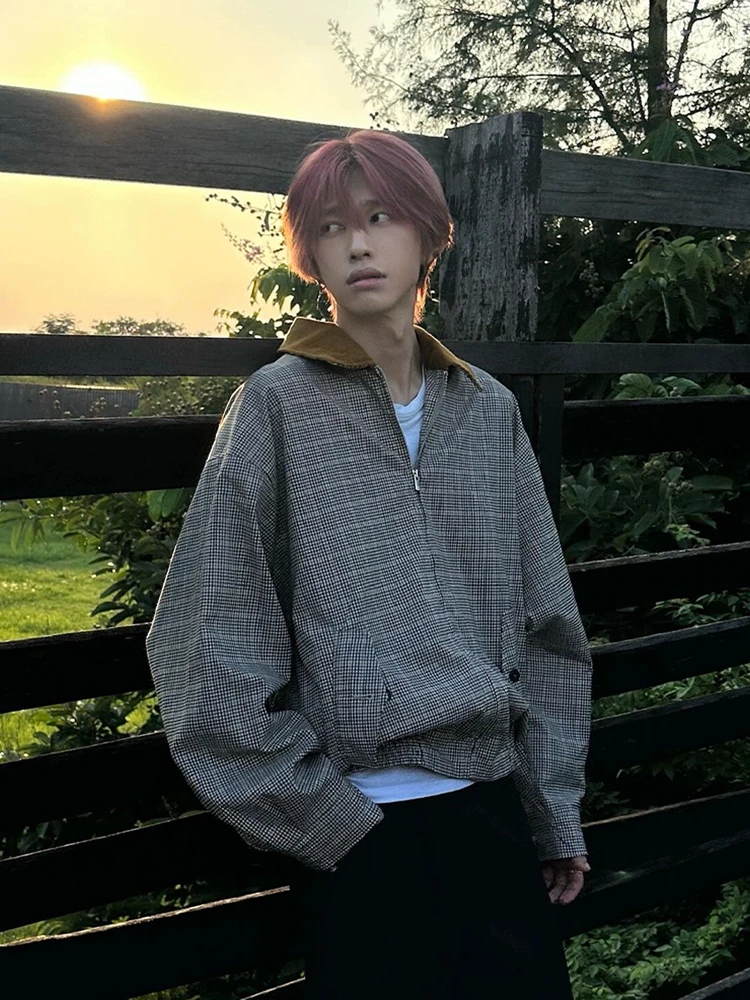 Harrington Jaet Men's ort Sle Baseball Coat Autumn Faion Cleanfit Youth ulari Outdoor Daily Commute Sports Workwear
Harrington Jaet Men's ort Sle Baseball Coat Autumn Faion Cleanfit Youth ulari Outdoor Daily Commute Sports Workwear