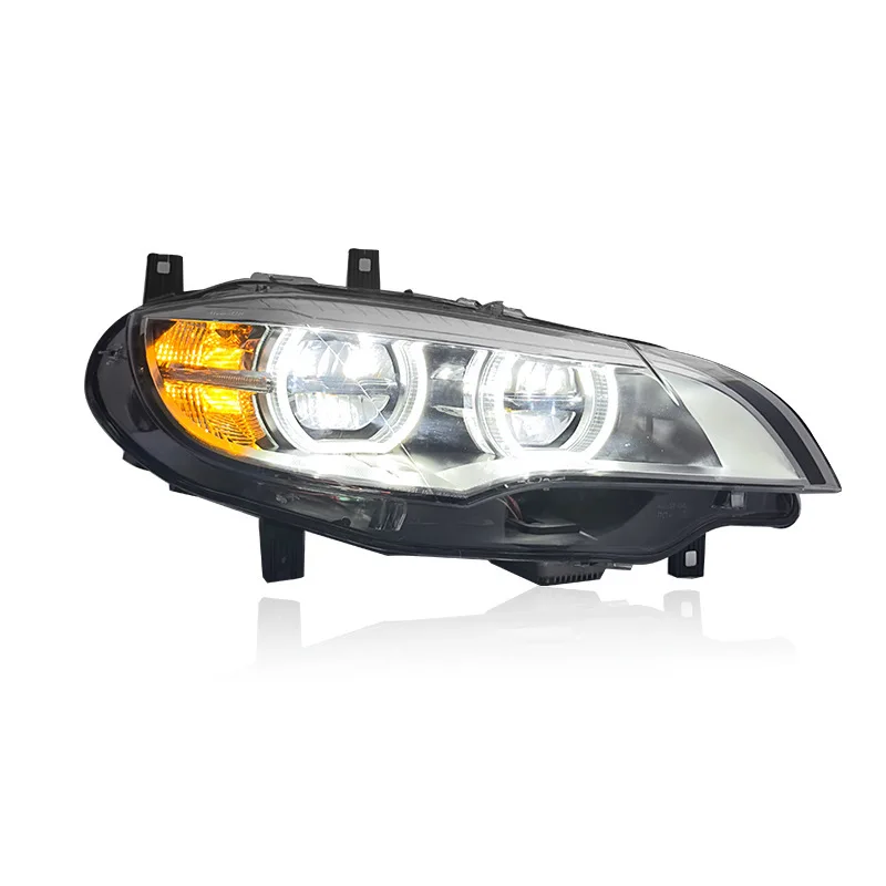 -For Upgraded LED Headlight Assembly DRL Facelift Style for X6 E71 2008-2014*
-For Upgraded LED Headlight Assembly DRL Facelift Style for X6 E71 2008-2014*