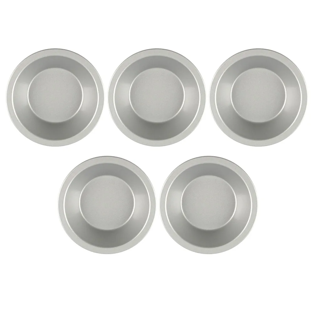 5 pcs Bread Mold Cake Baking Moulds Carbon Steel Mini Pudding Molds Reusable Cupcake Tool Kitchen Utensil Pie Dish
5 pcs Bread Mold Cake Baking Moulds Carbon Steel Mini Pudding Molds Reusable Cupcake Tool Kitchen Utensil Pie Dish