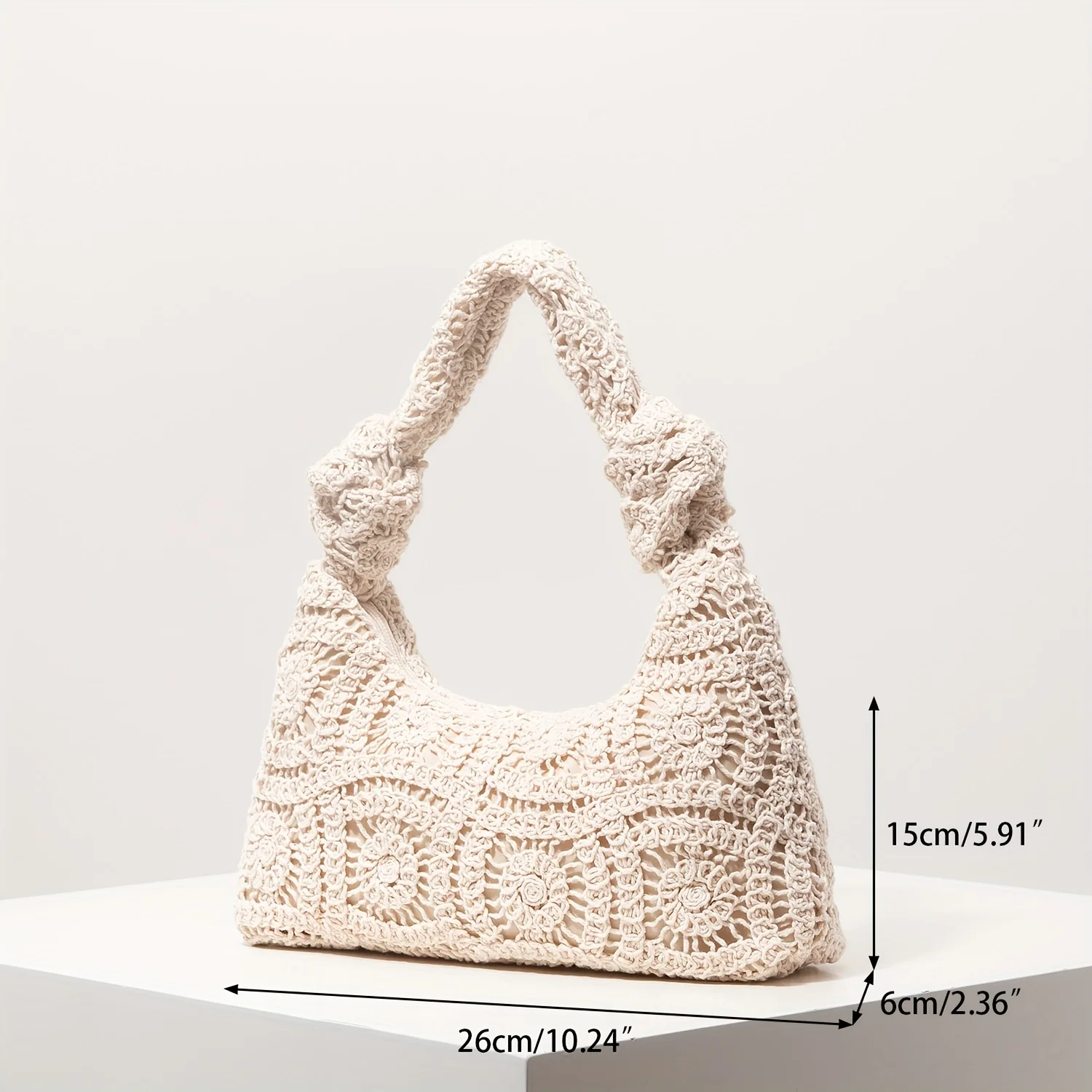 2026NewPattern Hollow Woven Crochet Women'S Handbag, Bohemian Women'S Beach Bag, Crochet Set, Beach Essentials, Women'S Vacation Wear, Travel Essentials (Random Pattern)
2026NewPattern Hollow Woven Crochet Women'S Handbag, Bohemian Women'S Beach Bag, Crochet Set, Beach Essentials, Women'S Vacation Wear, Travel Essentials (Random Pattern)