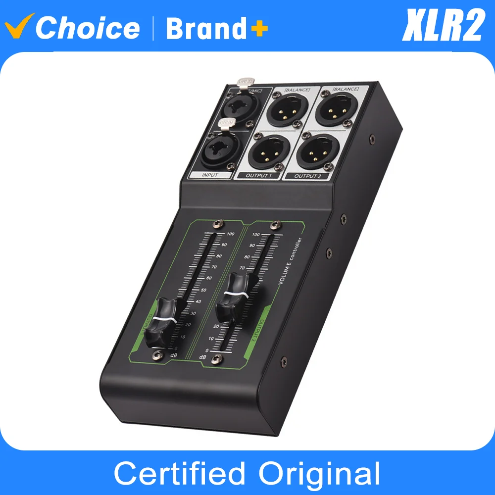 Passive Monitor Volume Controller XLR Input Output Passive Stereo Controller No Loss Volume Adjustment Controller Plug & Play
Passive Monitor Volume Controller XLR Input Output Passive Stereo Controller No Loss Volume Adjustment Controller Plug & Play