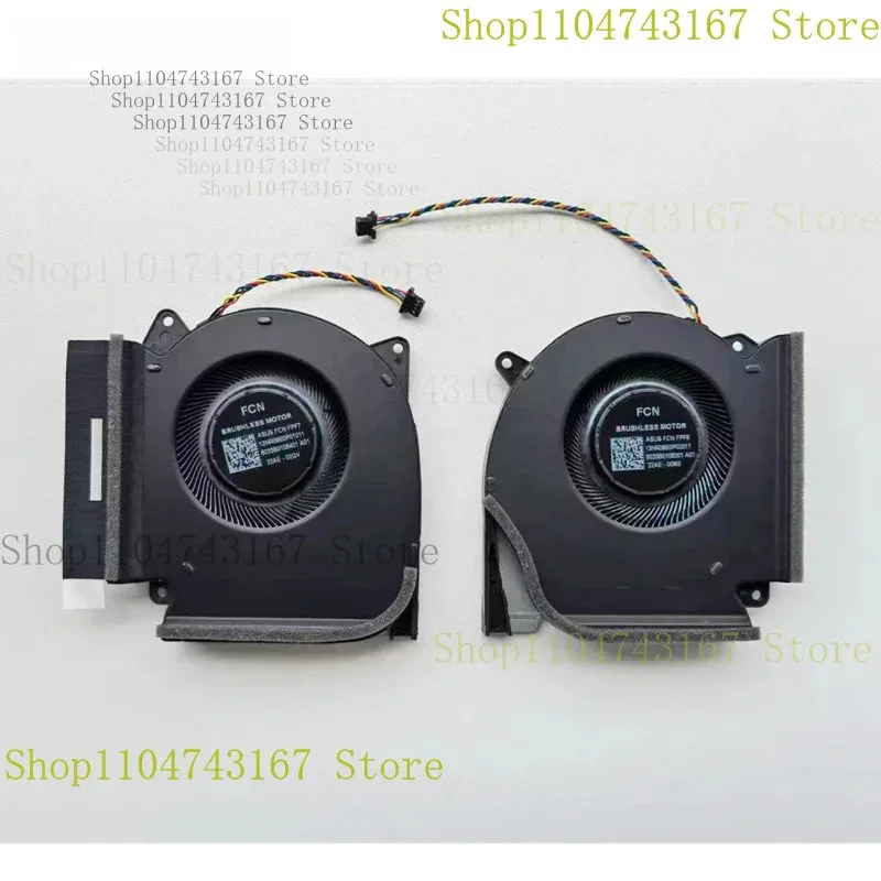 Новый оригинальный вентилятор охлаждения игрового ноутбука для Asus ROG Strix Scar g533zw g733zw ZX Zs ZM zxz 13nr08e0p01011 13nr08e0p02011 fpf7 fpf8
Новый оригинальный вентилятор охлаждения игрового ноутбука для Asus ROG Strix Scar g533zw g733zw ZX Zs ZM zxz 13nr08e0p01011 13nr08e0p02011 fpf7 fpf8