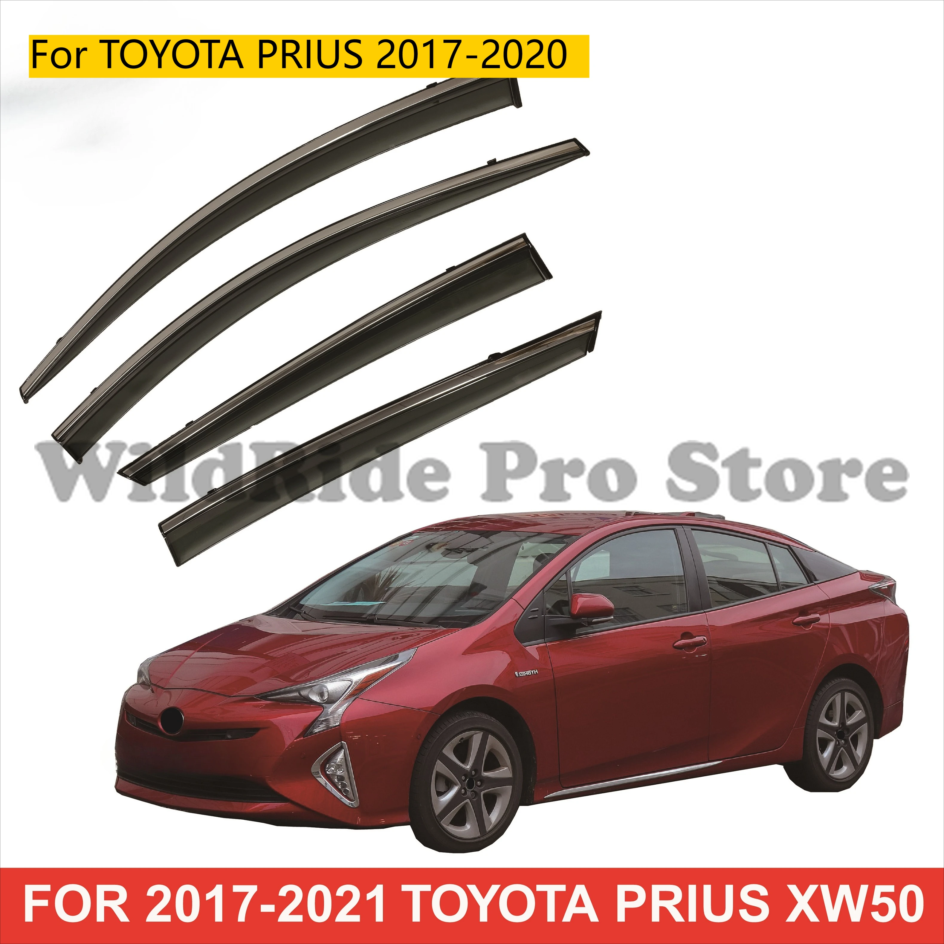 Window Visor for TOYOTA PRIUS 2017-2020 Auto Injection Vent Visor Car Body Kits Shade Rain Guard Sun Shield Accessories
Window Visor for TOYOTA PRIUS 2017-2020 Auto Injection Vent Visor Car Body Kits Shade Rain Guard Sun Shield Accessories
