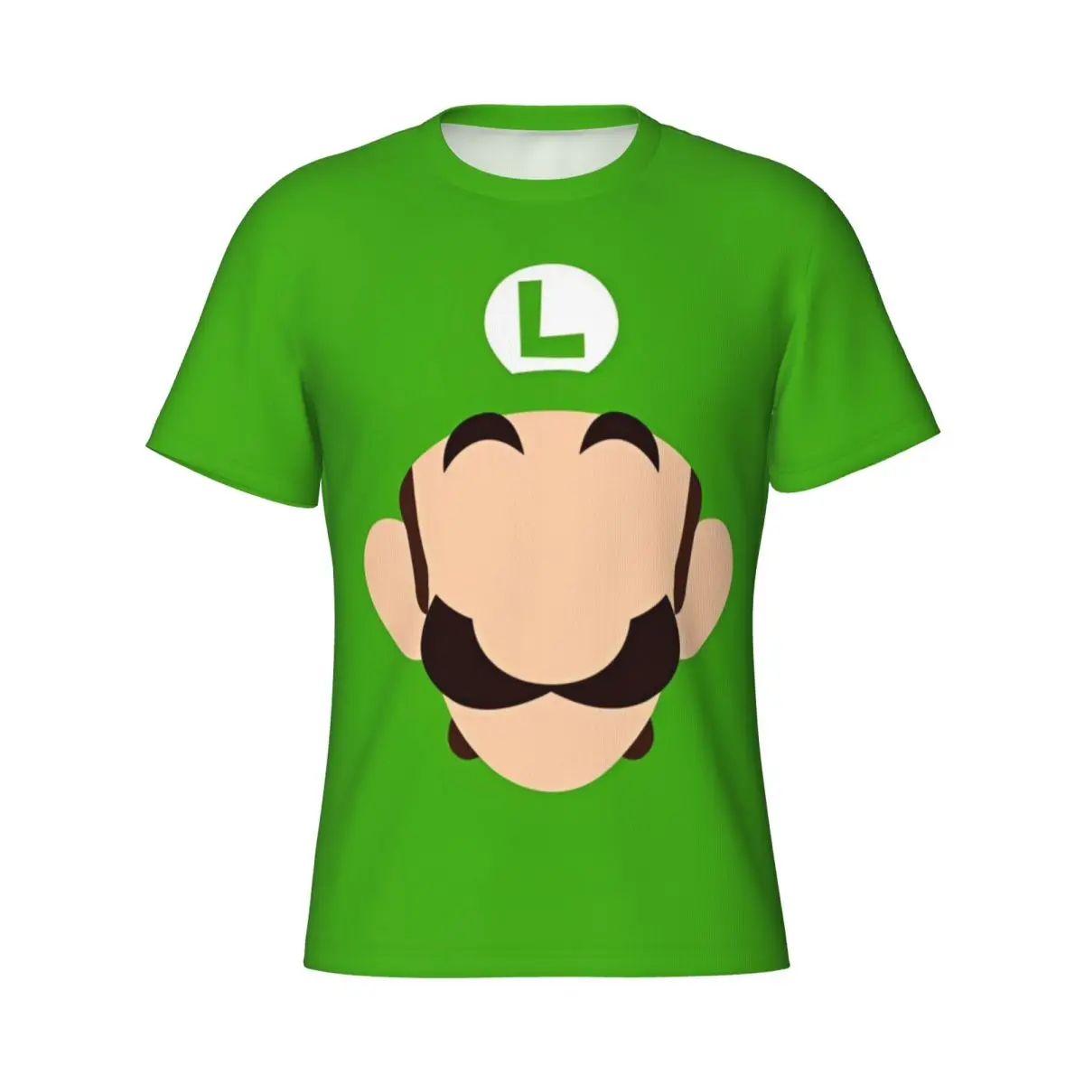 Marios Luigi Face Pattern для мужчин и женщин Футболка Уникальная футболка с коротким рукавом и круглым вырезом Футболка из полиэстера Топы больших размеров
Marios Luigi Face Pattern для мужчин и женщин Футболка Уникальная футболка с коротким рукавом и круглым вырезом Футболка из полиэстера Топы больших размеров