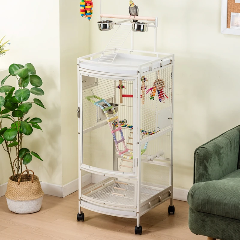 Large Metal Villa Bird Cages Budgie Nordic Breeding Bath Bird Cages Portable Decoration Gabbia Per Uccelli Birds Supplies WZ50BC
Large Metal Villa Bird Cages Budgie Nordic Breeding Bath Bird Cages Portable Decoration Gabbia Per Uccelli Birds Supplies WZ50BC