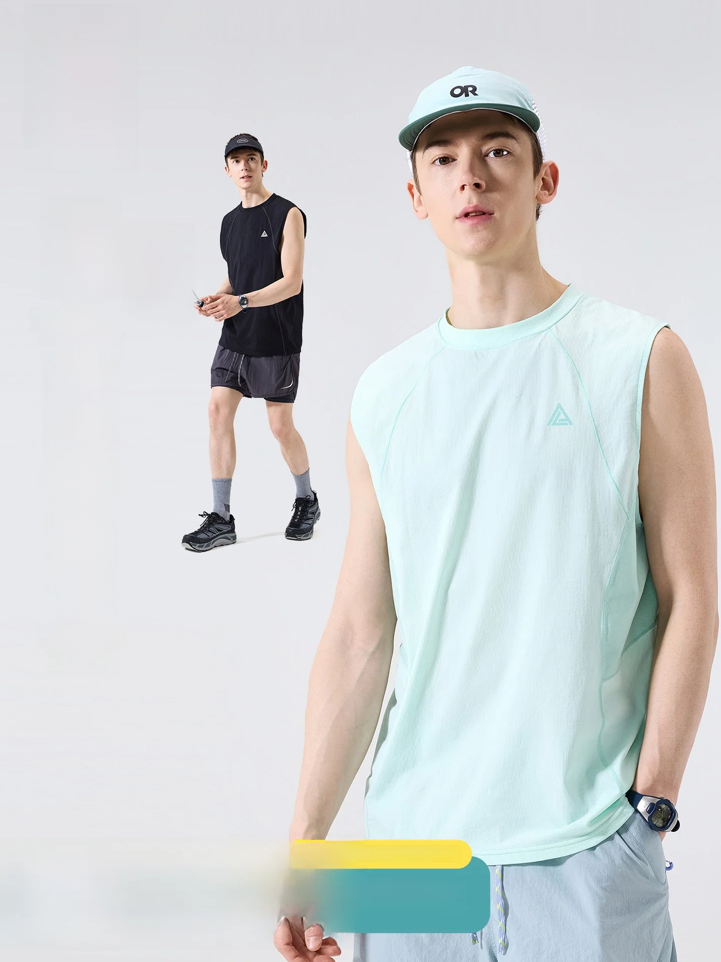 LAZY DAY Outdoor Lightweight Quick Dry Sports Vest Men's Sun Protection Antibacterial Sleeveless Breathable Hiking T-Shirt
LAZY DAY Outdoor Lightweight Quick Dry Sports Vest Men's Sun Protection Antibacterial Sleeveless Breathable Hiking T-Shirt