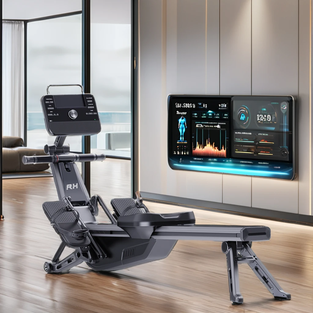 Design Commercial Gym Equipment Rowing Machine Concept Air Crane Sports Rowing Machine
Design Commercial Gym Equipment Rowing Machine Concept Air Crane Sports Rowing Machine