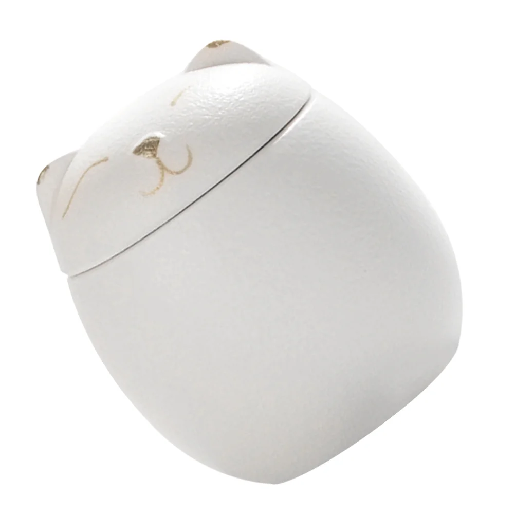 Creative 1Pc Cat Face Ceramic Tea Canister Sealed Storage Jar White Mini Sugar Container Cute Home Decor Gift Box
Creative 1Pc Cat Face Ceramic Tea Canister Sealed Storage Jar White Mini Sugar Container Cute Home Decor Gift Box
