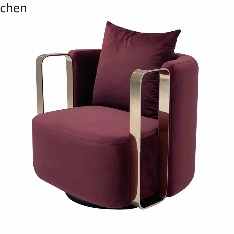 XL Nordic light luxury design single sofa chair living room balcony rotatable leisure negotiation chair
XL Nordic light luxury design single sofa chair living room balcony rotatable leisure negotiation chair
