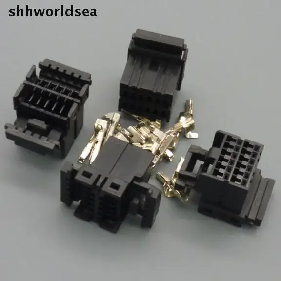 Shhworldsea 10Sets 12 PIN Female Car Electrical connector with terminal Auto wire connector plug 174045-2 for car motorcycle ect
Shhworldsea 10Sets 12 PIN Female Car Electrical connector with terminal Auto wire connector plug 174045-2 for car motorcycle ect
