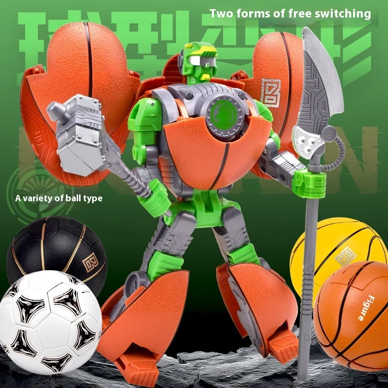 2025 Explosions Basketball Transformed Robot Soccer Transformed Warrior Children'S Rugby Police Toy Boy Model
2025 Explosions Basketball Transformed Robot Soccer Transformed Warrior Children'S Rugby Police Toy Boy Model