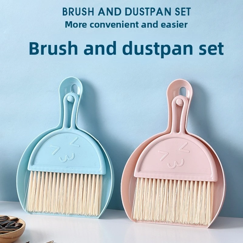 Home Desktop Mini Broom Set with Dustpan Children's Colorful Cleaning Brush for Keyboard Desktop Debris Cute Design
Home Desktop Mini Broom Set with Dustpan Children's Colorful Cleaning Brush for Keyboard Desktop Debris Cute Design