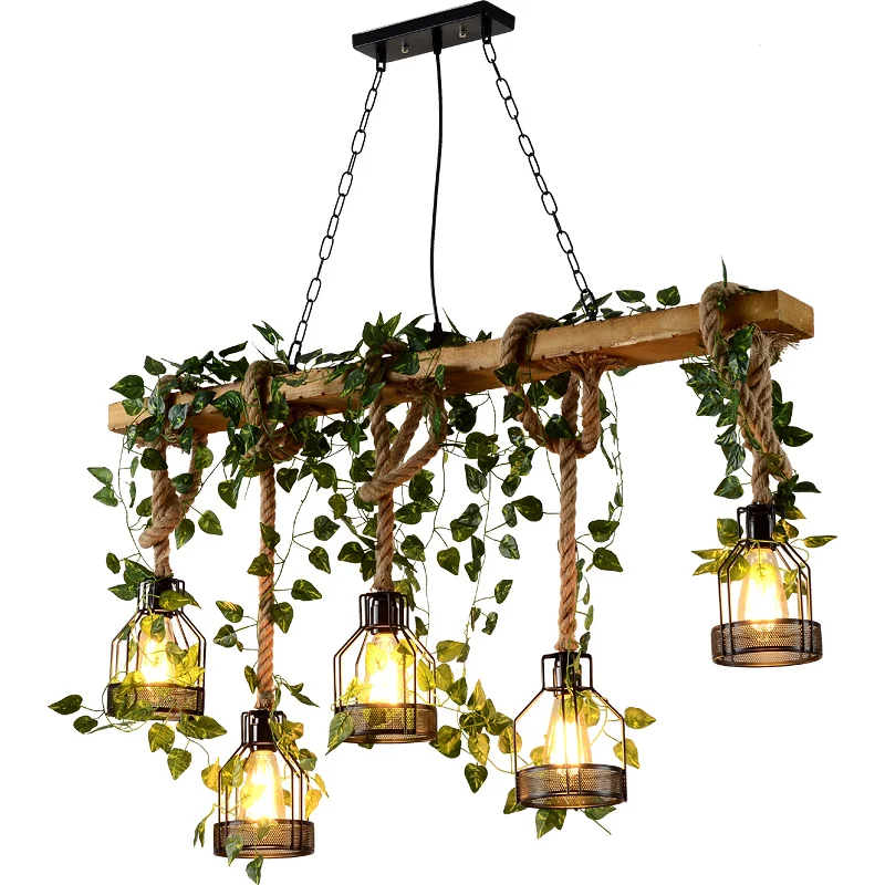 Creative personality flower shop decoration green plant chandelier American retro hot pot shop card seat checkout page industria
Creative personality flower shop decoration green plant chandelier American retro hot pot shop card seat checkout page industria