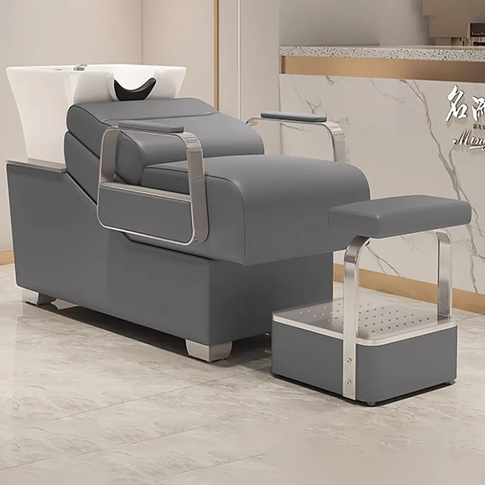Delicacy Unique Shampoo Bed Custom Aesthetic Nordic Luxury Shampoo Bed Modern Fashion Cadeira De Barbearia Salon Furniture
Delicacy Unique Shampoo Bed Custom Aesthetic Nordic Luxury Shampoo Bed Modern Fashion Cadeira De Barbearia Salon Furniture