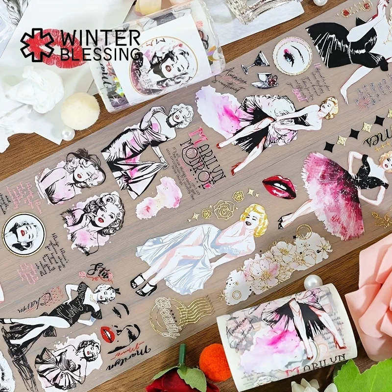 2m Dance Party PET Washi Tape Elegant Lady Transparent Roll Stickers Decorative Adhesive Tape For Scrapbooking Planner Journal
2m Dance Party PET Washi Tape Elegant Lady Transparent Roll Stickers Decorative Adhesive Tape For Scrapbooking Planner Journal