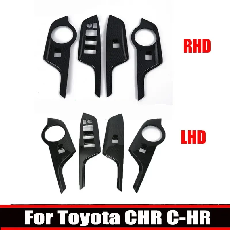 LHD RHD для Toyota CHR C-HR 2016-2022 ABS углеродное волокно дверной усилитель windo Lift Swtihc крышка стеклянная панель управления наклейка
LHD RHD для Toyota CHR C-HR 2016-2022 ABS углеродное волокно дверной усилитель windo Lift Swtihc крышка стеклянная панель управления наклейка