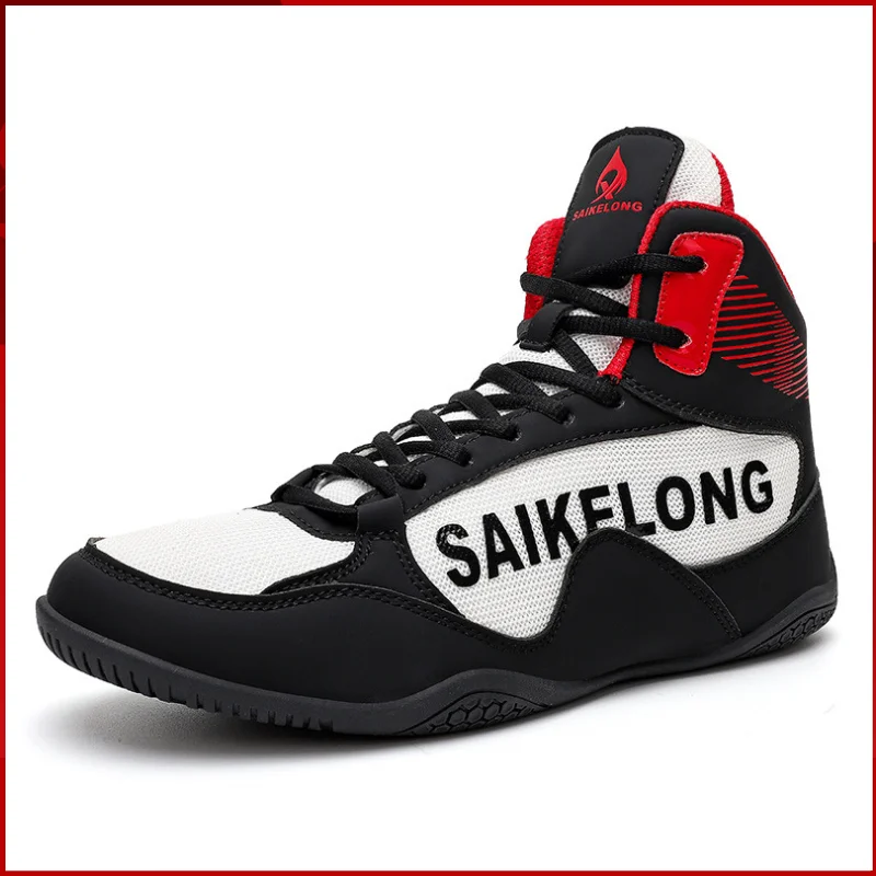 Original SAIKELONG Mid Cut Unisex Boxing Shoes Size 35-46 Light Wrestling Sneakers Luxury Gym Footwears Adult Sambo Boots
Original SAIKELONG Mid Cut Unisex Boxing Shoes Size 35-46 Light Wrestling Sneakers Luxury Gym Footwears Adult Sambo Boots