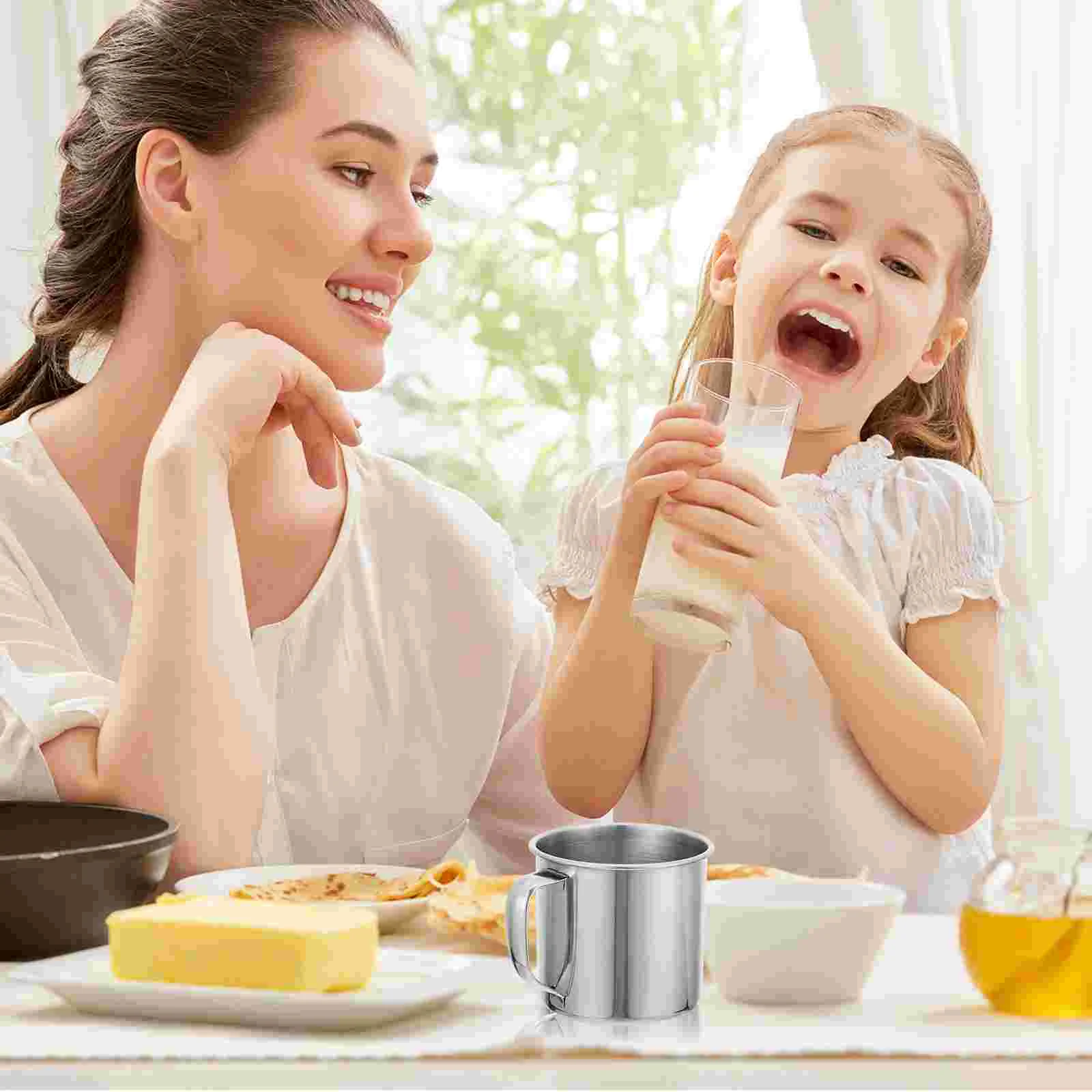 3 Pcs Children's Water Cup Kids Milk Tea Cups Stainless Steel Mug Drinking Tumbler with Cover
3 Pcs Children's Water Cup Kids Milk Tea Cups Stainless Steel Mug Drinking Tumbler with Cover