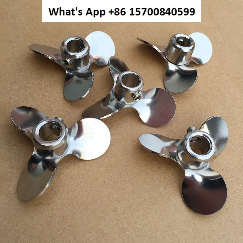 316 stainless steel small three-blade propeller blade dispersion impeller laboratory agitator
316 stainless steel small three-blade propeller blade dispersion impeller laboratory agitator