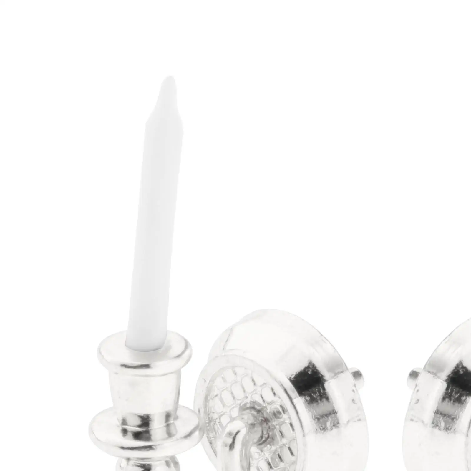 Plastic Alloy Mini Wall Candle Holder Realistic Decor Accessory for Dollhouse 1/12 Scale Two Doll Toy Living Room Scene
Plastic Alloy Mini Wall Candle Holder Realistic Decor Accessory for Dollhouse 1/12 Scale Two Doll Toy Living Room Scene