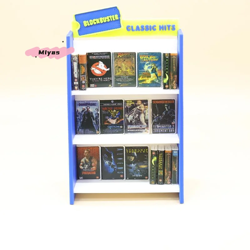 【M】1 Set Miniature 1/12 Dollhouse Retro Recorder Video Tape Shelf Model Living Scene Ornament Doll Toy Accessories
【M】1 Set Miniature 1/12 Dollhouse Retro Recorder Video Tape Shelf Model Living Scene Ornament Doll Toy Accessories