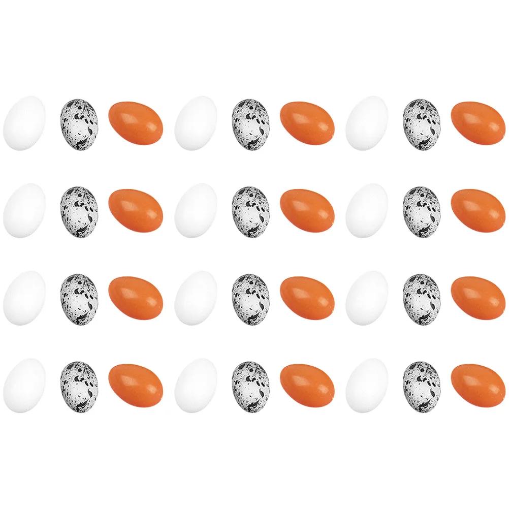 36 Pcs Imitation Eggs Fake Miniature Decoration Tiny for Crafts Models Three-dimensional Toys
36 Pcs Imitation Eggs Fake Miniature Decoration Tiny for Crafts Models Three-dimensional Toys