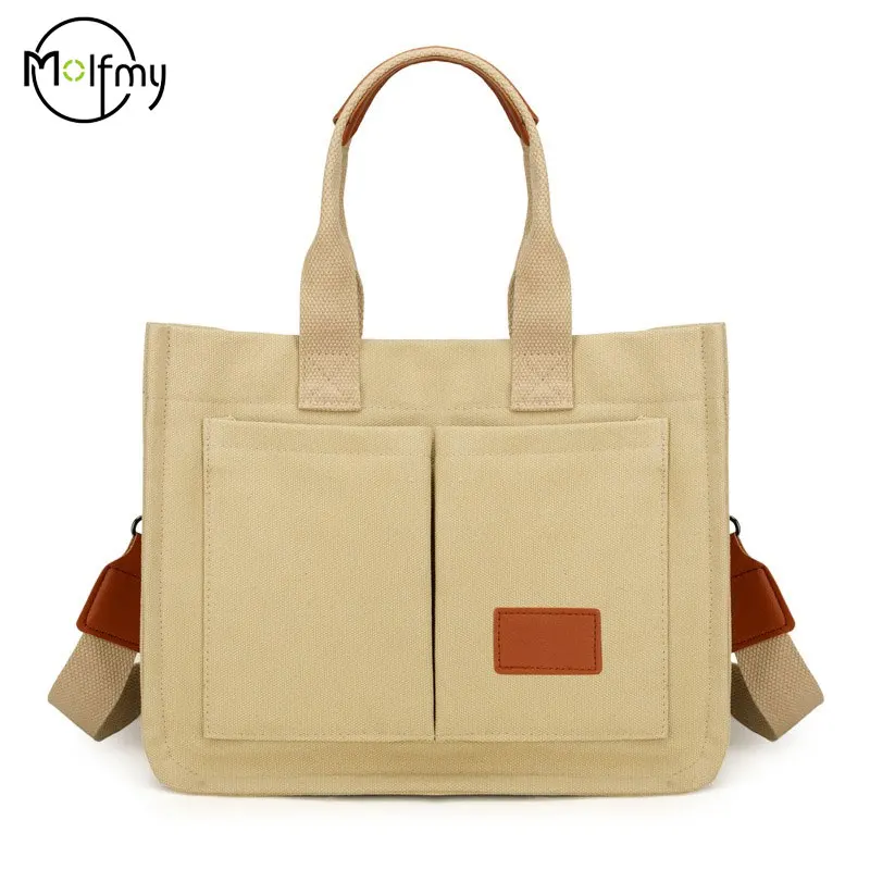 Large Capacity Canvas Tote Bags for Work Commuting Carrying Bag College Style Student Outfit Book Shoulder Bag Shopping Bag
Large Capacity Canvas Tote Bags for Work Commuting Carrying Bag College Style Student Outfit Book Shoulder Bag Shopping Bag