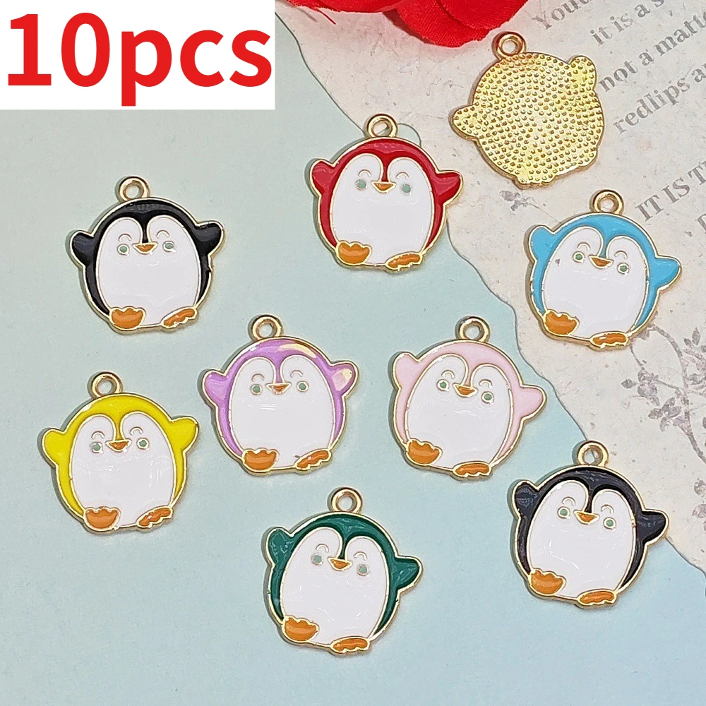 10pcs 18x20mm Cartoon Enamel Animal Penguin Charms Pendants for Jewelry Making Earrings Necklace DIY Handmade Crafts Accessories
10pcs 18x20mm Cartoon Enamel Animal Penguin Charms Pendants for Jewelry Making Earrings Necklace DIY Handmade Crafts Accessories