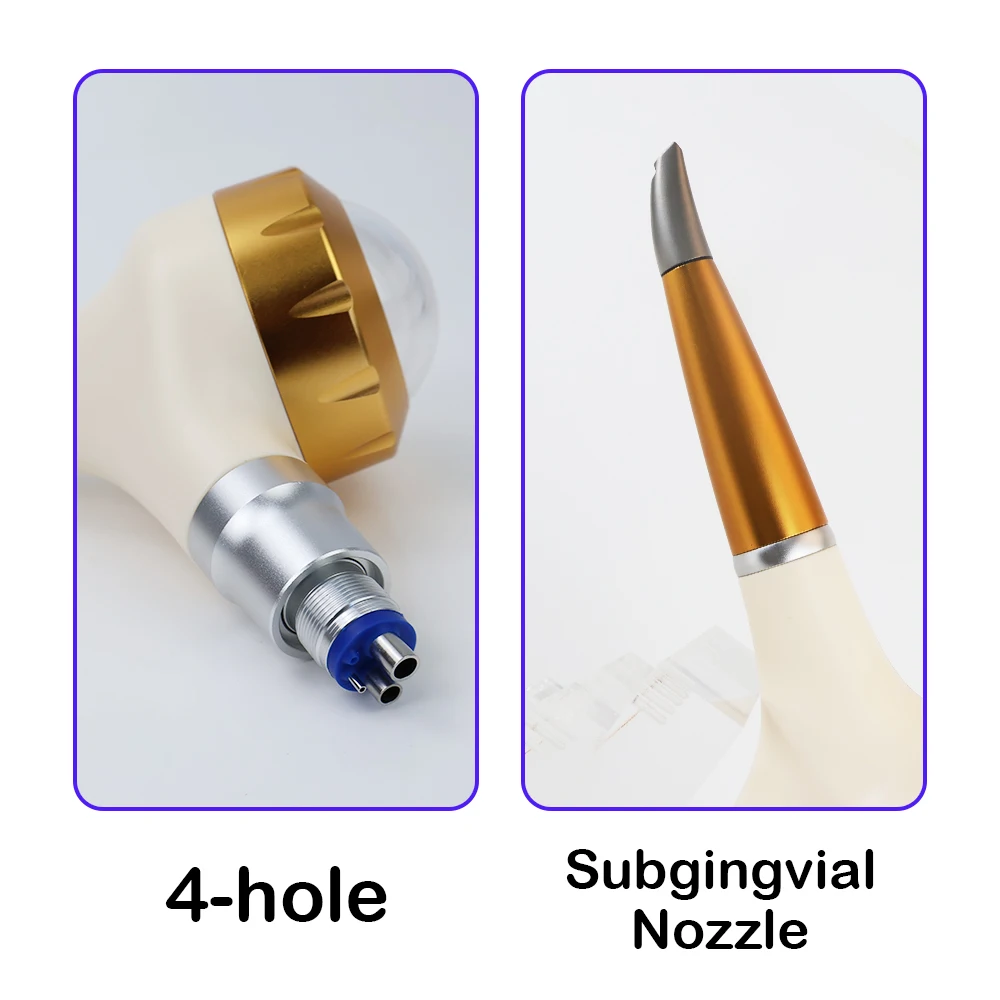M4 Dental JET PRO Воздушный полировщик Подъемная полировка зубовПластоструйный пистолет для гигиены полости рта Насадка стоматологические инструменты 4 отверстия 
M4 Dental JET PRO Воздушный полировщик Подъемная полировка зубовПластоструйный пистолет для гигиены полости рта Насадка стоматологические инструменты 4 отверстия