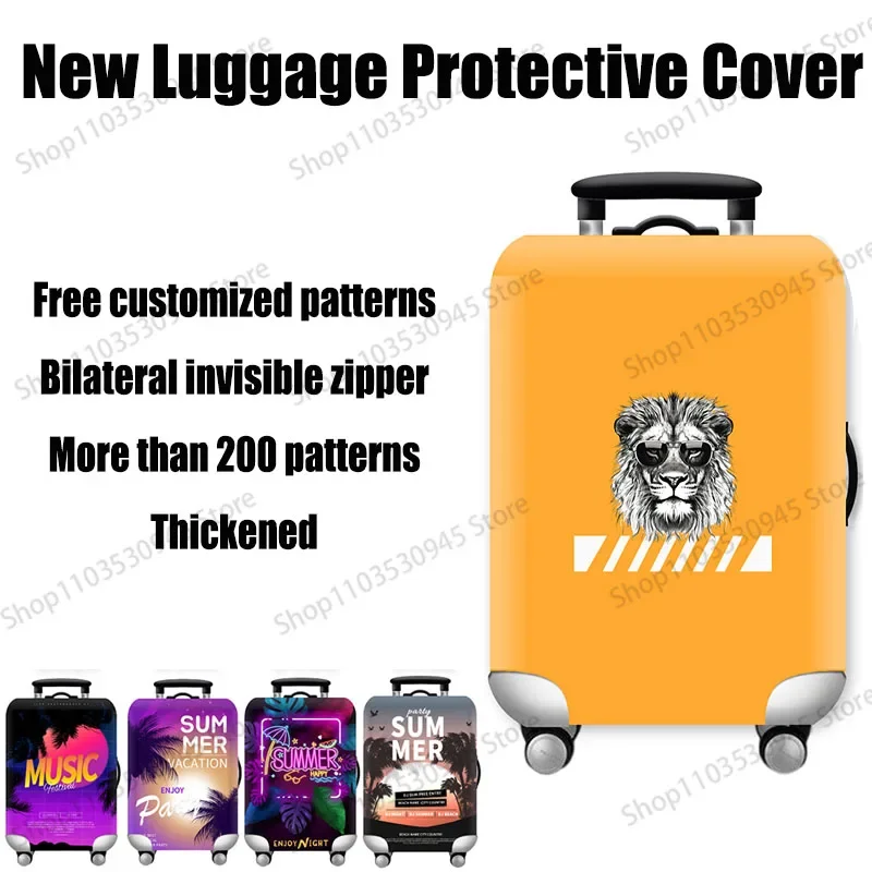 Luggage Cover Stretch Fabric Suitcase Protector Baggage Dust Case Cover Suitable For18-32 Inch Suitcase Case Travel Organizer
Luggage Cover Stretch Fabric Suitcase Protector Baggage Dust Case Cover Suitable For18-32 Inch Suitcase Case Travel Organizer