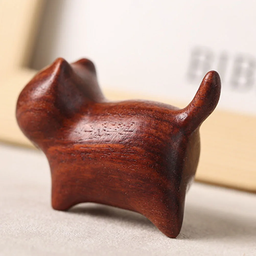 Wooden Carved Cat Ornament Small Cute Kitten Statue Home Decoration Creative Wood Cat Sculpture Lightweight Portable Decor
Wooden Carved Cat Ornament Small Cute Kitten Statue Home Decoration Creative Wood Cat Sculpture Lightweight Portable Decor