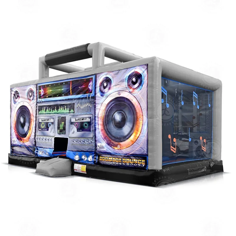 Party Rental Equipment Inflatable Boom Box Bounce House Commercial Boom Box Bounce House
Party Rental Equipment Inflatable Boom Box Bounce House Commercial Boom Box Bounce House