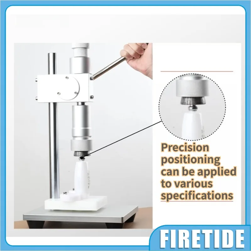 Metal Collar Cap Press Locking Capping Equipment Perfume Bottle Sealing Machine Manual Cap Press Capping Machine Crimper Sealer
Metal Collar Cap Press Locking Capping Equipment Perfume Bottle Sealing Machine Manual Cap Press Capping Machine Crimper Sealer
