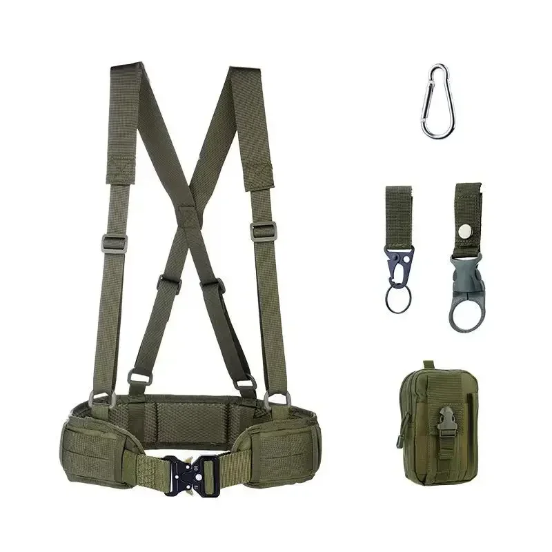 Tactical Belt Adjustable Belt Outdoor Work Men Belt Combat CS Hunting Paintball Padded Waist Belts Pocket
Tactical Belt Adjustable Belt Outdoor Work Men Belt Combat CS Hunting Paintball Padded Waist Belts Pocket