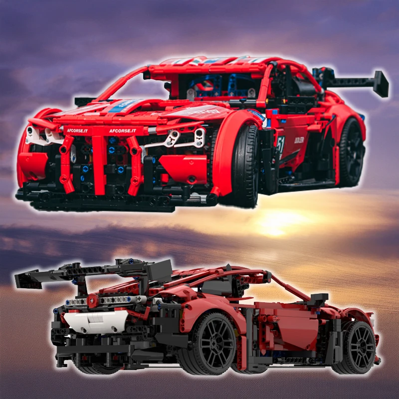 1494Pcs Technical M4 GT-3 Cars 6 Engine Supercar Building Blocks Model Sports Racing Vehicle Bricks DIY kids Toy Birthday Gifts
1494Pcs Technical M4 GT-3 Cars 6 Engine Supercar Building Blocks Model Sports Racing Vehicle Bricks DIY kids Toy Birthday Gifts