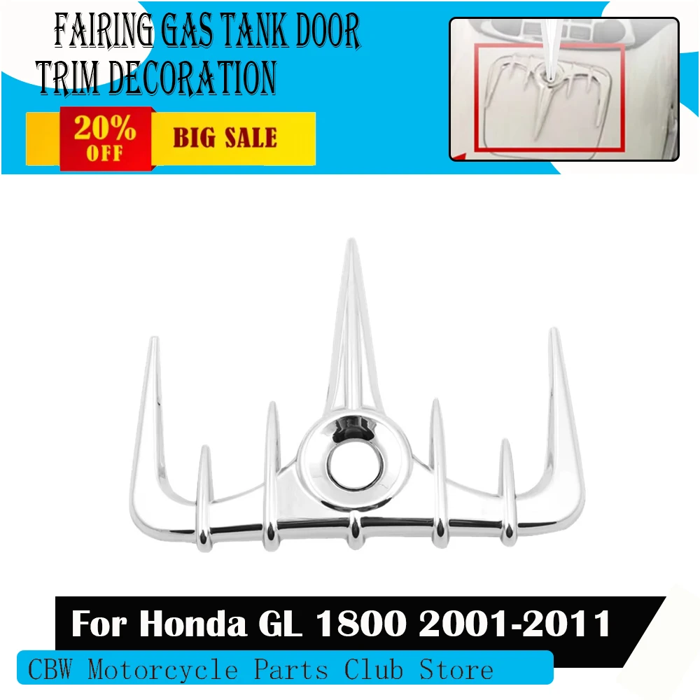 For Honda Gold Wing GL 1800 2001-2011 GL1800 Goldwing Chrome Motorcycle Fairing Gas Tank Door Trim Decoration Bokykits Parts
For Honda Gold Wing GL 1800 2001-2011 GL1800 Goldwing Chrome Motorcycle Fairing Gas Tank Door Trim Decoration Bokykits Parts