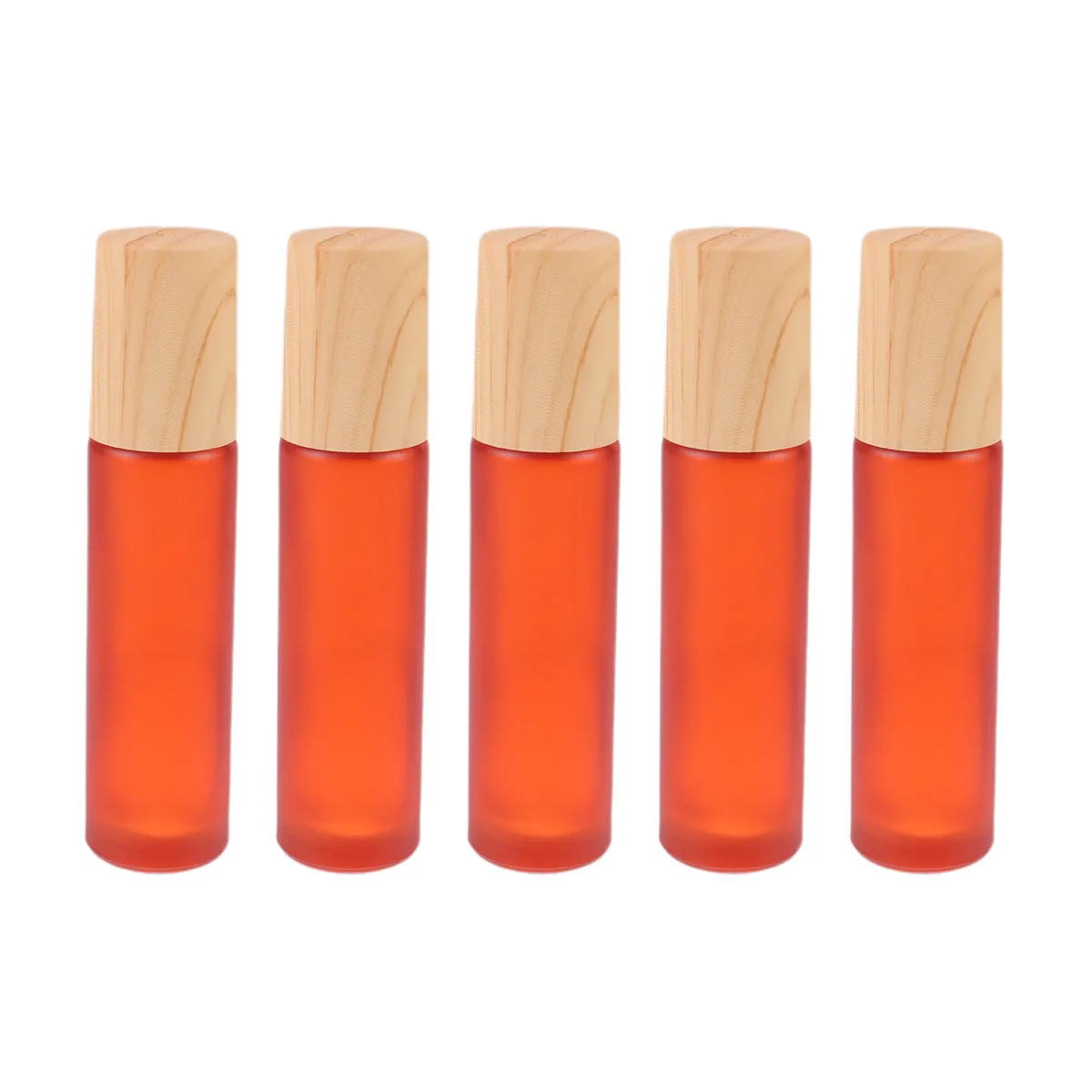 5Pcs Glass Rolling Vial Bottles Wooden Lid Small Portable Mini Bottle Cologne Essential Oil Travel Storage Glass Bottle 
5Pcs Glass Rolling Vial Bottles Wooden Lid Small Portable Mini Bottle Cologne Essential Oil Travel Storage Glass Bottle