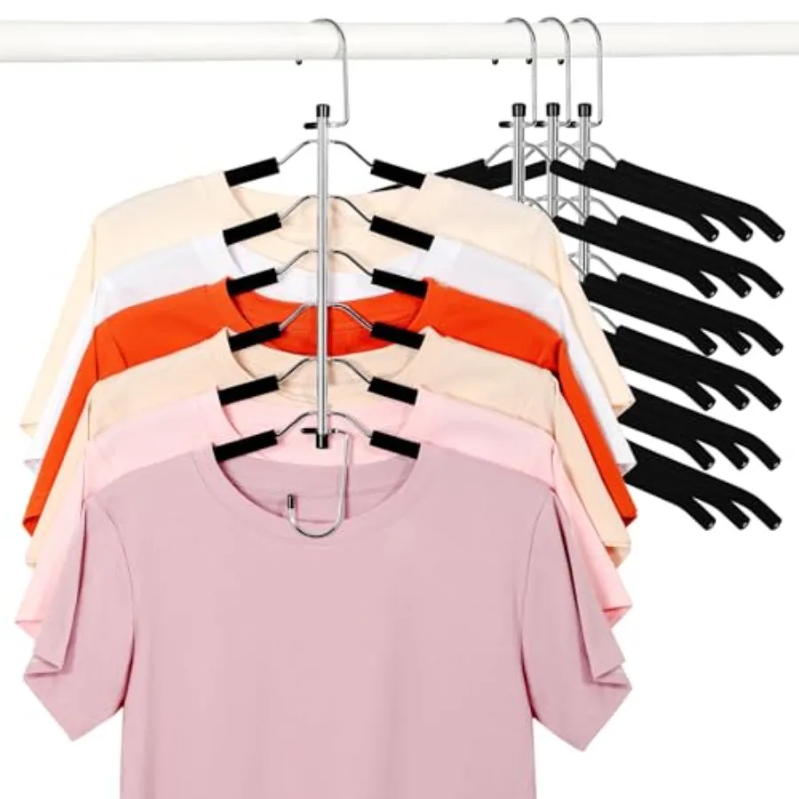 Clothes Hanger Space Saving 6 Tier Shirt Coat Hangers Space Saving No Bump Shoulder Hangers with No Slip Foam Padded Hangers Or
Clothes Hanger Space Saving 6 Tier Shirt Coat Hangers Space Saving No Bump Shoulder Hangers with No Slip Foam Padded Hangers Or
