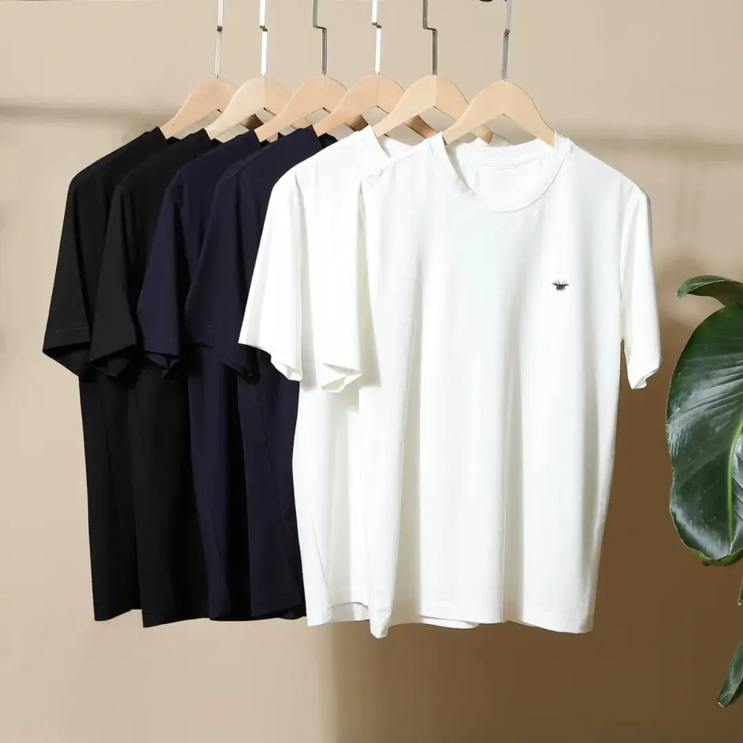 Iron Box Paaging Feather Protein Fabric round Ne ort Sve T-irt Embroidery Men's Summer Faionable T-irt
Iron Box Paaging Feather Protein Fabric round Ne ort Sve T-irt Embroidery Men's Summer Faionable T-irt