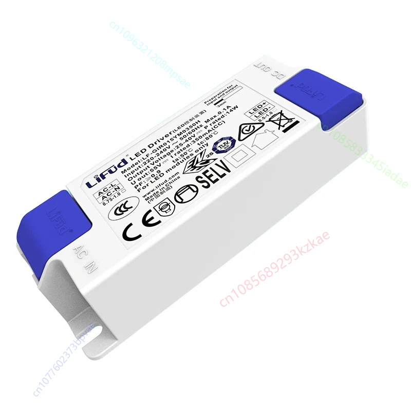 Светодиодный драйвер Lifud 25-40 В, 15 Вт, 20 Вт, 200 мА, 300 мА, 350 мА, 400 мА, 500 мА, 550 мА, LF-GIRxxxYM, трансформатор, драйвер светодиодного освещения для помещений
Светодиодный драйвер Lifud 25-40 В, 15 Вт, 20 Вт, 200 мА, 300 мА, 350 мА, 400 мА, 500 мА, 550 мА, LF-GIRxxxYM, трансформатор, драйвер светодиодного освещения для помещений