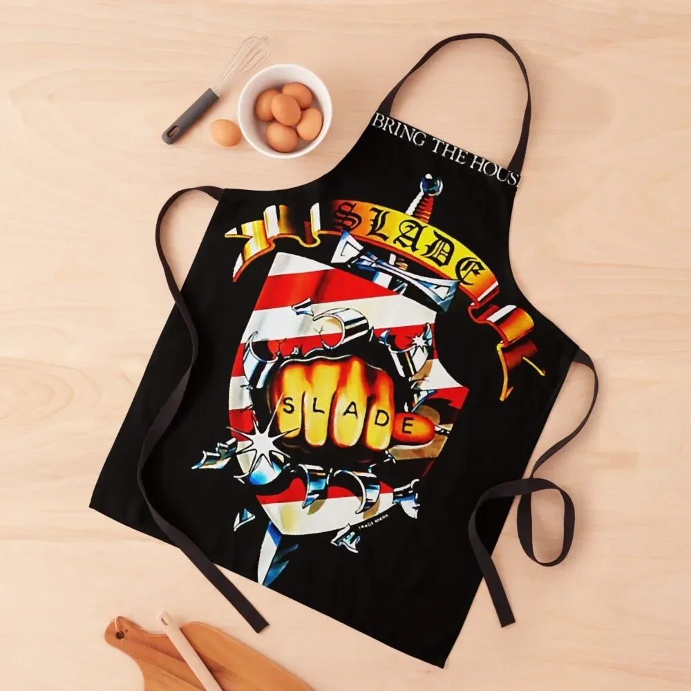 Slade Band We'll Bring the House Down Apron Professional Barber with pockets Chef jacket men Kitchens Accessories Apron
Slade Band We'll Bring the House Down Apron Professional Barber with pockets Chef jacket men Kitchens Accessories Apron