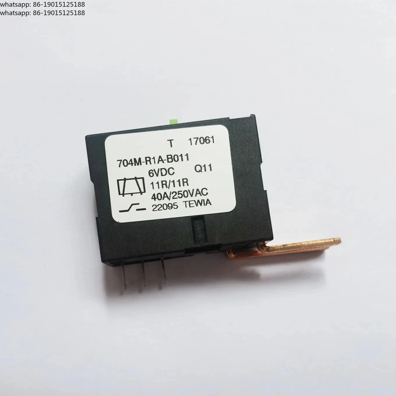 Original new 100% 704M-R1A-B035 10.5VDC 35R/35R 40A 704M-R1A-B011 6VDC 11R/11R 40A/250V Power Relay
Original new 100% 704M-R1A-B035 10.5VDC 35R/35R 40A 704M-R1A-B011 6VDC 11R/11R 40A/250V Power Relay