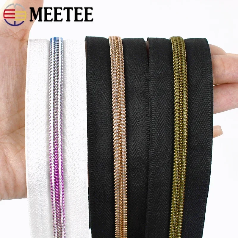 2-10M 3#5# Nylon Zippers Tape By The Meter Garment Jacket Replace Zipper Puller Luggage Bag Zips Repair Kits Sewing Accessories
2-10M 3#5# Nylon Zippers Tape By The Meter Garment Jacket Replace Zipper Puller Luggage Bag Zips Repair Kits Sewing Accessories