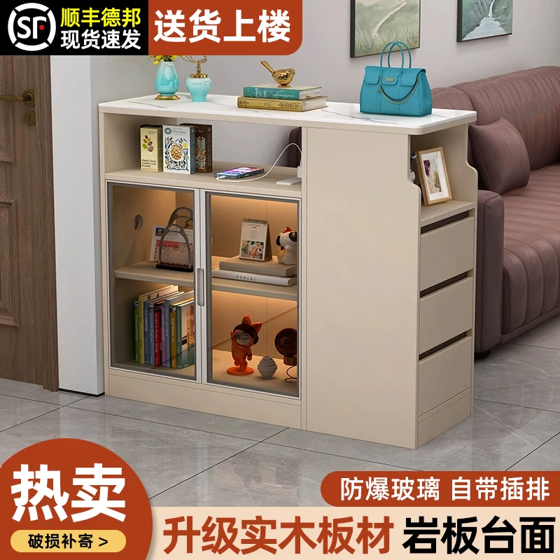 Sofa side cabinet partition entry living room small apartment wine cabinet large capacity storage bar counter storage light luxu
Sofa side cabinet partition entry living room small apartment wine cabinet large capacity storage bar counter storage light luxu