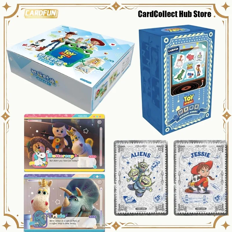 CARDFUN Official Toy Story Anime Trading Card Woody Buzz Jessie Hamm Aliens Anime Character Collectible Cards for Toy Story Fans
CARDFUN Official Toy Story Anime Trading Card Woody Buzz Jessie Hamm Aliens Anime Character Collectible Cards for Toy Story Fans