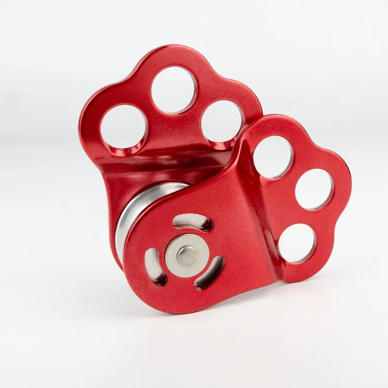 Certification Pulley for Triple Attachment for High Equipment with 13mm Rope 
Certification Pulley for Triple Attachment for High Equipment with 13mm Rope