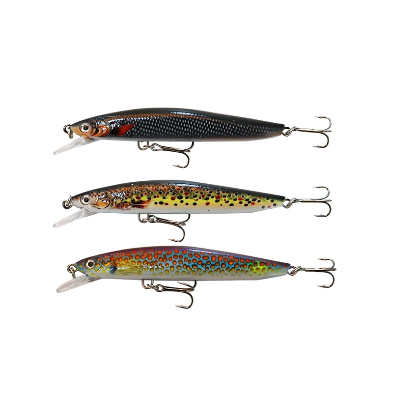 Good Quality 110mm 13.1g Fishing Lure Artificial Minnow Fishing Lure with Hook Hard Plastic Lure
Good Quality 110mm 13.1g Fishing Lure Artificial Minnow Fishing Lure with Hook Hard Plastic Lure