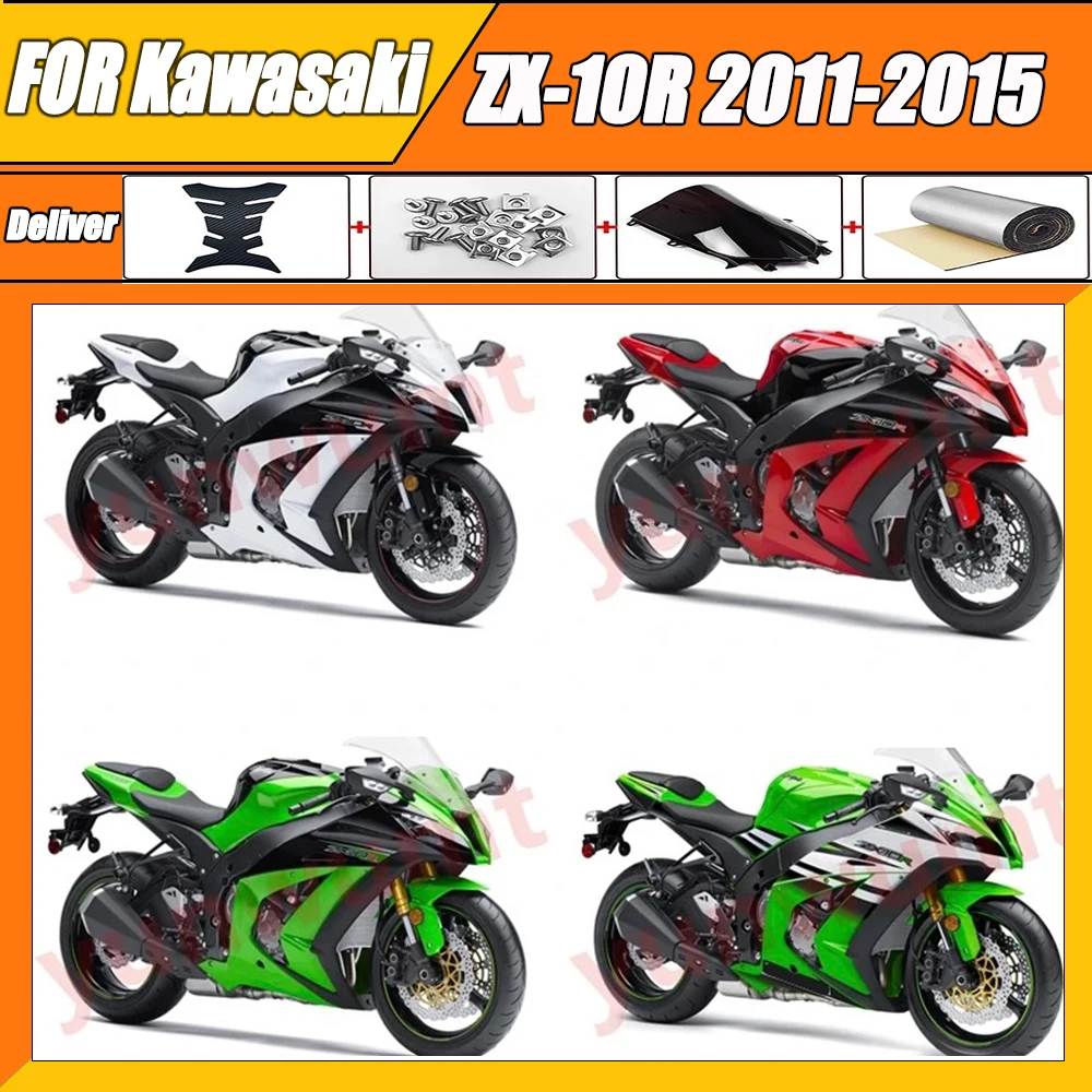 for New ABS Fairings Kit Fit Kawasaki Ninja ZX-10R ZX10R ZX-10 2011 2012 2013 2014 2015 11 12 13 14 15 Bodywork set fairing ZXMT
for New ABS Fairings Kit Fit Kawasaki Ninja ZX-10R ZX10R ZX-10 2011 2012 2013 2014 2015 11 12 13 14 15 Bodywork set fairing ZXMT
